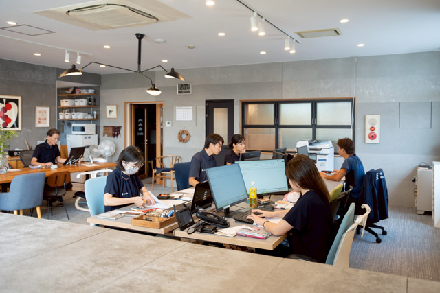 株式会社いらかのオフィスの様子